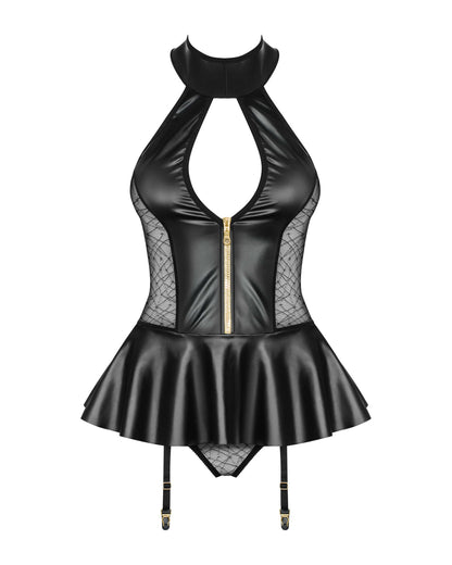 Guêpière Noir · Obsessive · vue 4