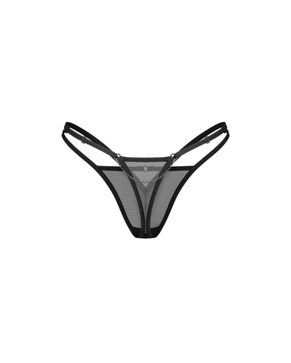 Sibilie string Noir · Obsessive · vue 2