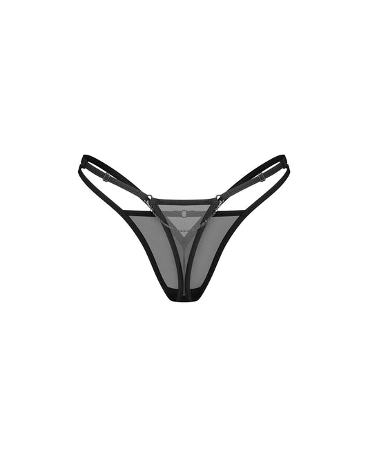 Sibilie string Noir · Obsessive · vue 2