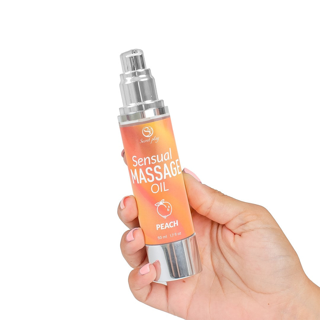 Huile de massage pêche 50 ml · Secret Play · vue 2