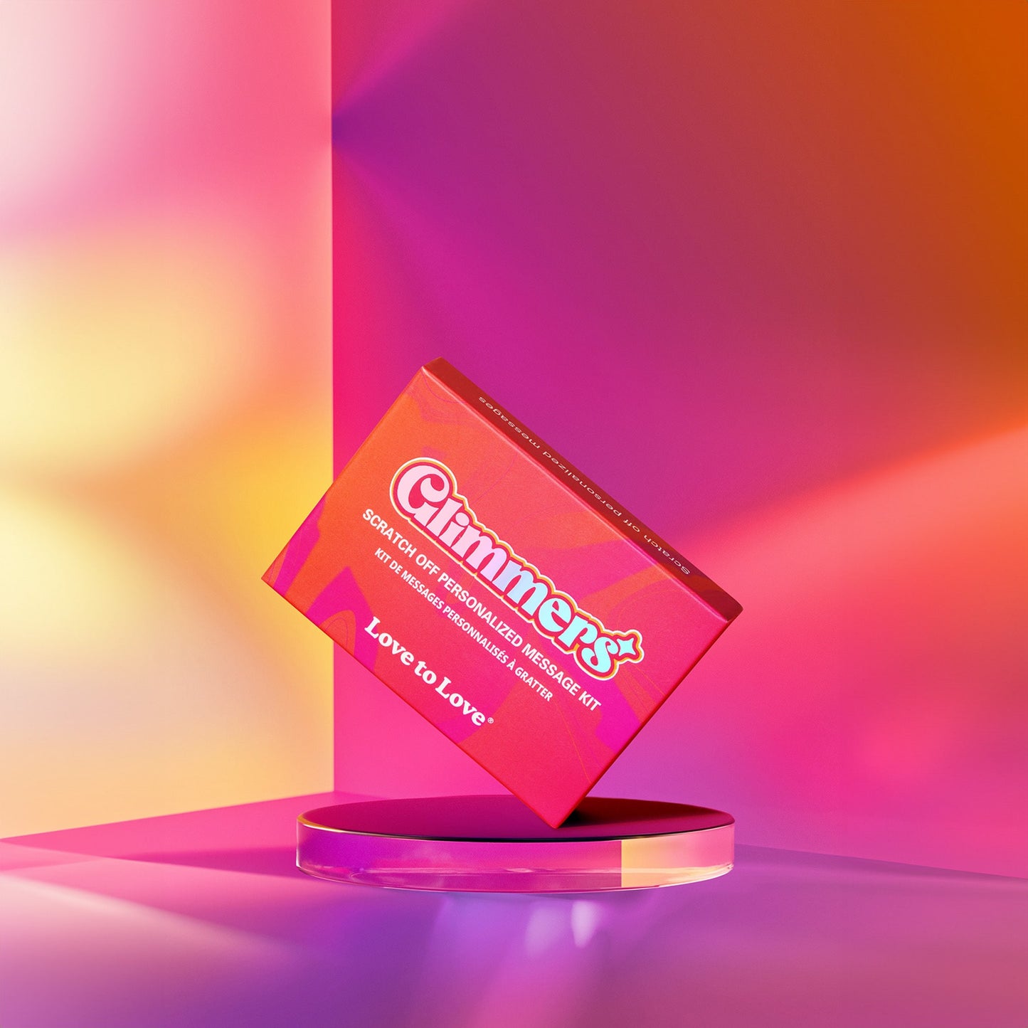 Glimmers kit de messages personnalisable · Love to Love · vue 4