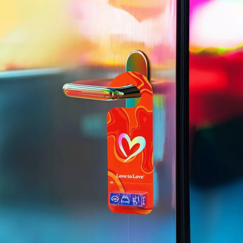 Jeu de dés coquins Let's Dice, jeu érotique à deux pour raviver la flamme, plus carton de porte ne pas déranger 