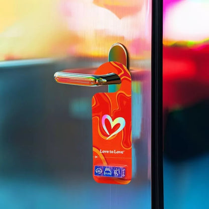 Jeu de dés coquins Let's Dice, jeu érotique à deux pour raviver la flamme, plus carton de porte ne pas déranger 