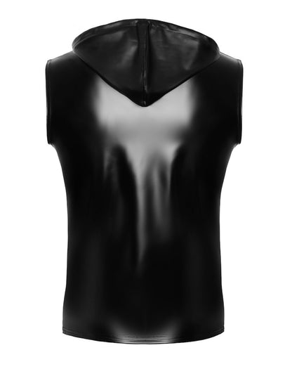 Frenzy Sweat à capuche sans manches · Noir Handmade · vue 4