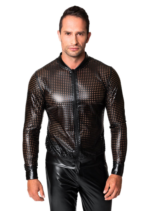 Mayhem veste bombardier · Noir Handmade