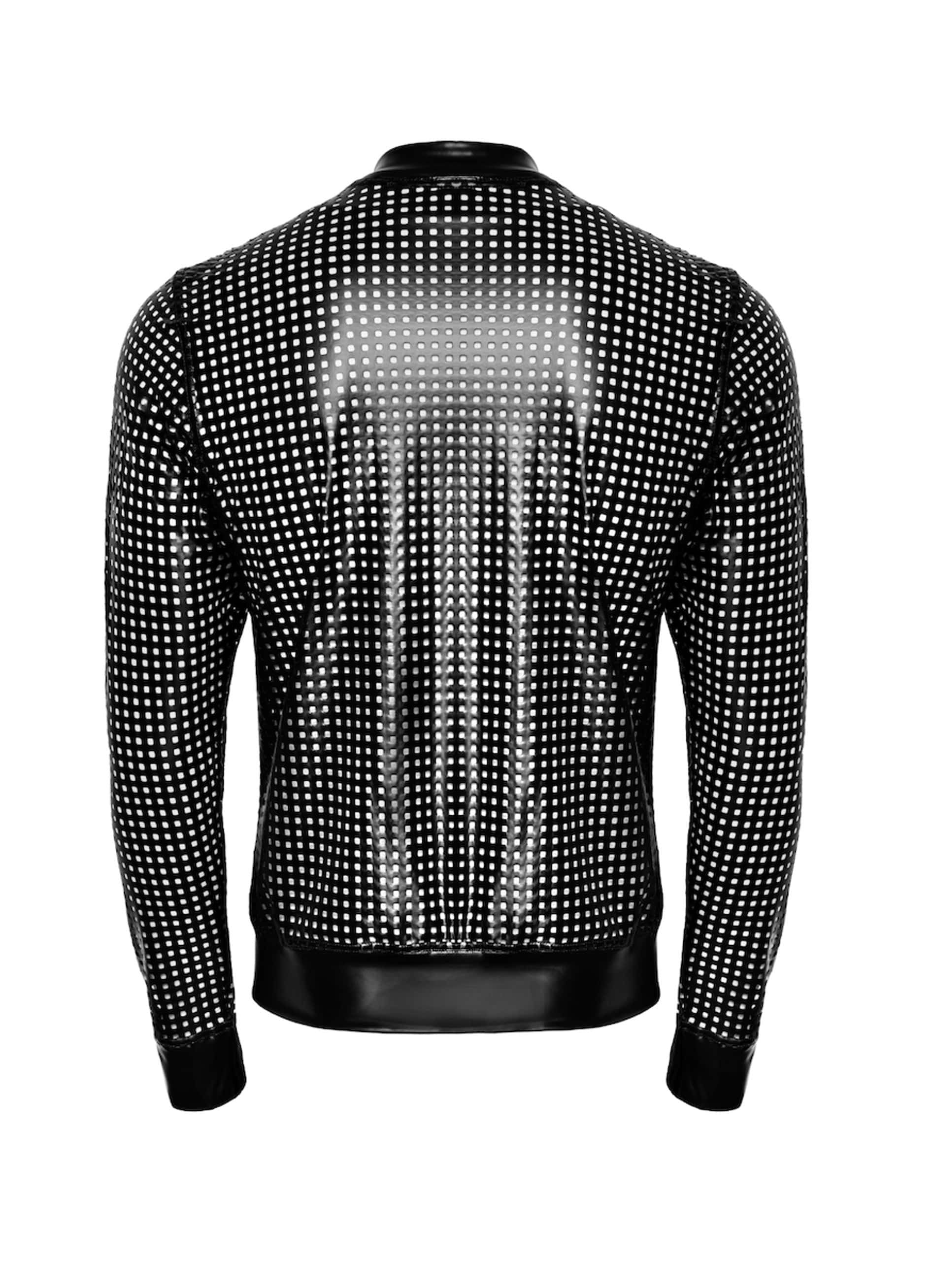 Mayhem veste bombardier · Noir Handmade · vue 4