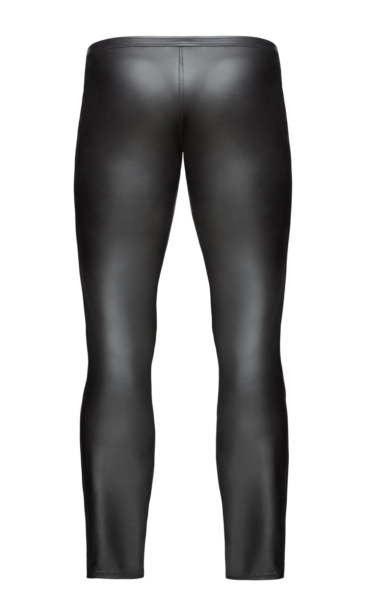 Pantalon long pour homme avec app. PVC · Noir Handmade · vue 4