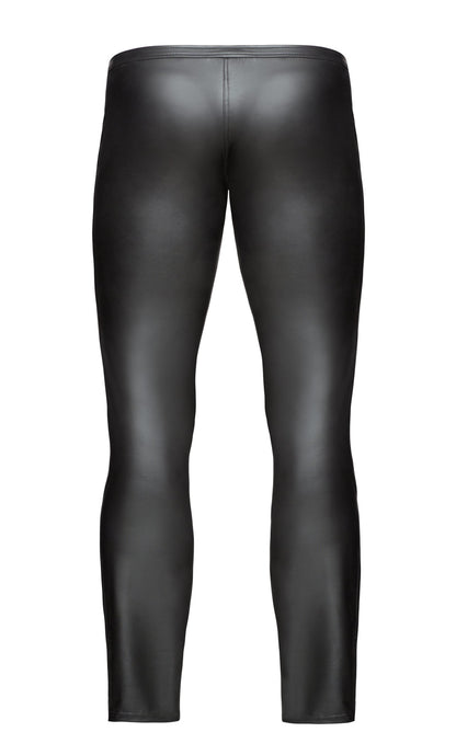 Pantalon long pour homme avec app. PVC · Noir Handmade · vue 4