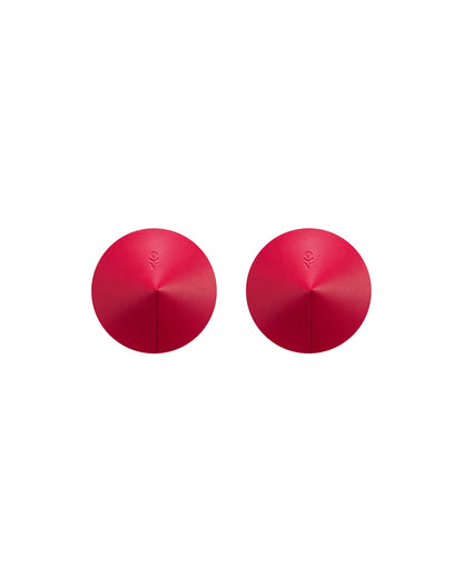 Sublimie paire de cache-tétons rouges PREMIUM · Obsessive