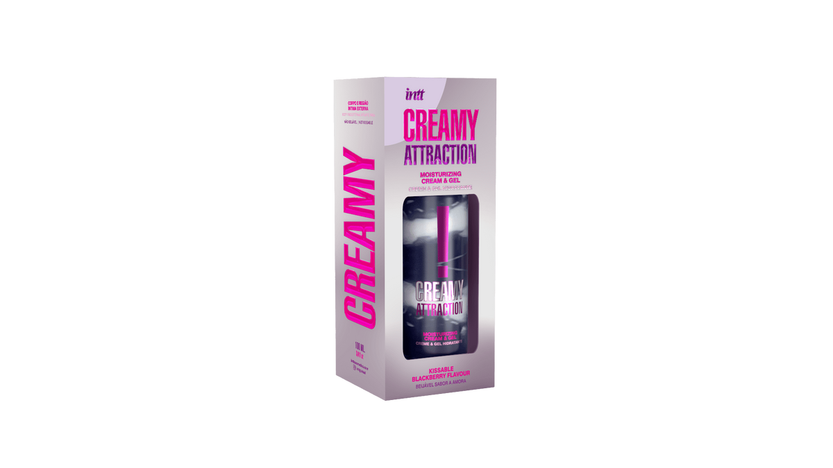 Creamy attraction Crème et gel de massage embrassable à la mûre · INTT Cosmétiques · vue 2