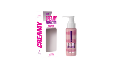Creamy attraction Seduction Crème et gel de massage embrassable parfum aphrodisiaque · INTT Cosmétiques