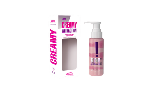 Creamy attraction Seduction Crème et gel de massage embrassable parfum aphrodisiaque · INTT Cosmétiques