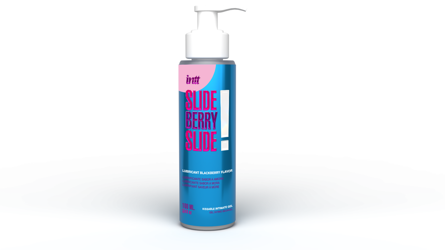 Slide berry slide ! Lubrifiant à base d'eau · INTT Cosmétiques