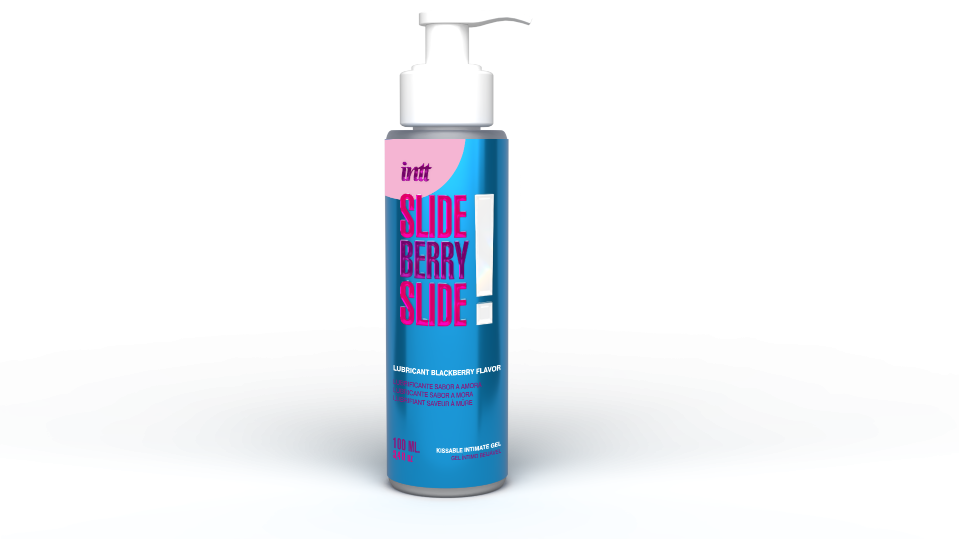 Slide berry slide ! Lubrifiant à base d'eau · INTT Cosmétiques