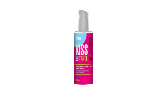 Gel chauffant embrassable saveur mûre Kiss and Taste INTT Cosmétiques