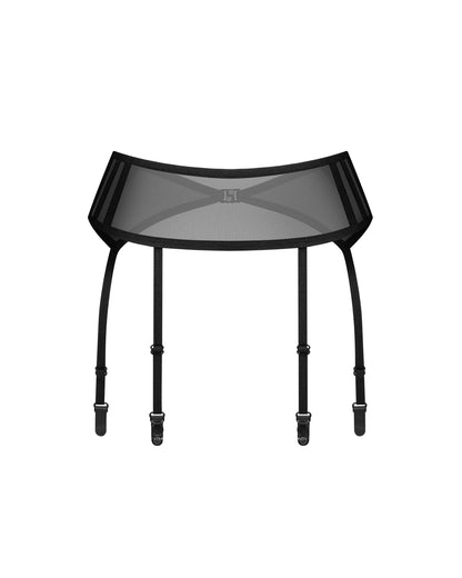 Aurorium porte-jarretelles noires · Obsessive