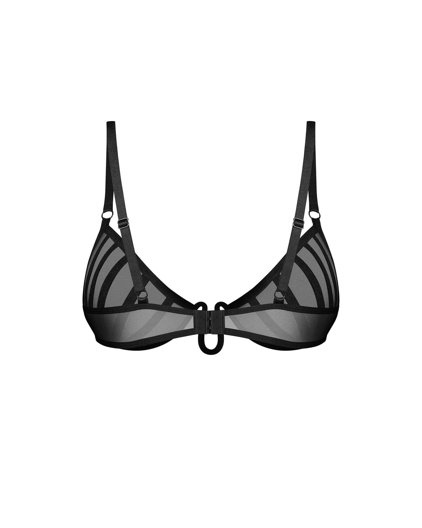 Aurorium demi-soutien-gorge noir · Obsessive · vue 2