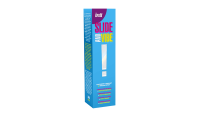 Slide and vibe ! Lubrifiant à base d'eau avec vibration · INTT Cosmétiques