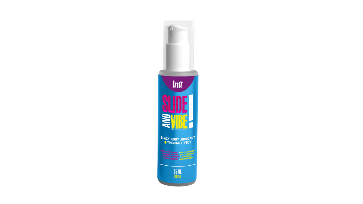 Slide and vibe ! Lubrifiant à base d'eau avec vibration · INTT Cosmétiques · vue 3