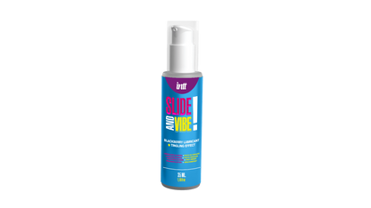 Slide and vibe ! Lubrifiant à base d'eau avec vibration · INTT Cosmétiques · vue 3