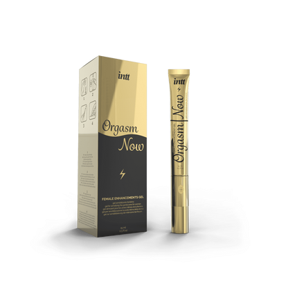 Gel stimulant féminin à pointe vibrante Orgasm Now INTT Cosmétiques