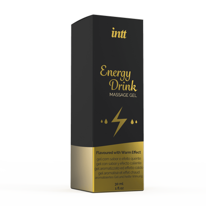 Massage gel energy drink Gel embrassable · INTT Cosmétiques