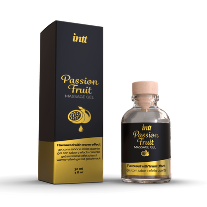 Massage gel Fruit de la passion Gel embrassable · INTT Cosmétiques