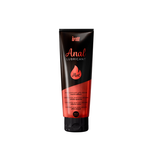Hot anal silicon lubricant Lubrifiant silicone effet chaud · INTT Cosmétiques