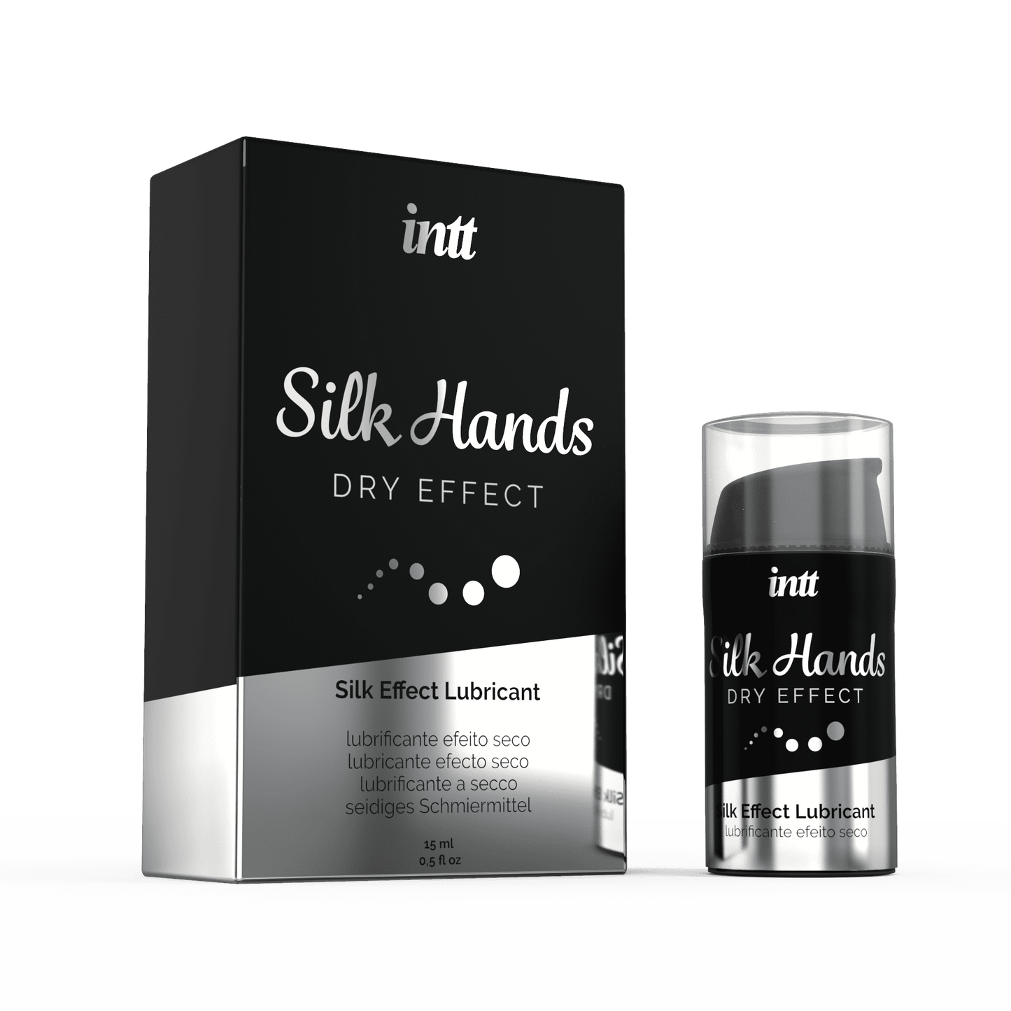Silk hands Lubrifiant 100 % silicone premium · INTT Cosmétiques