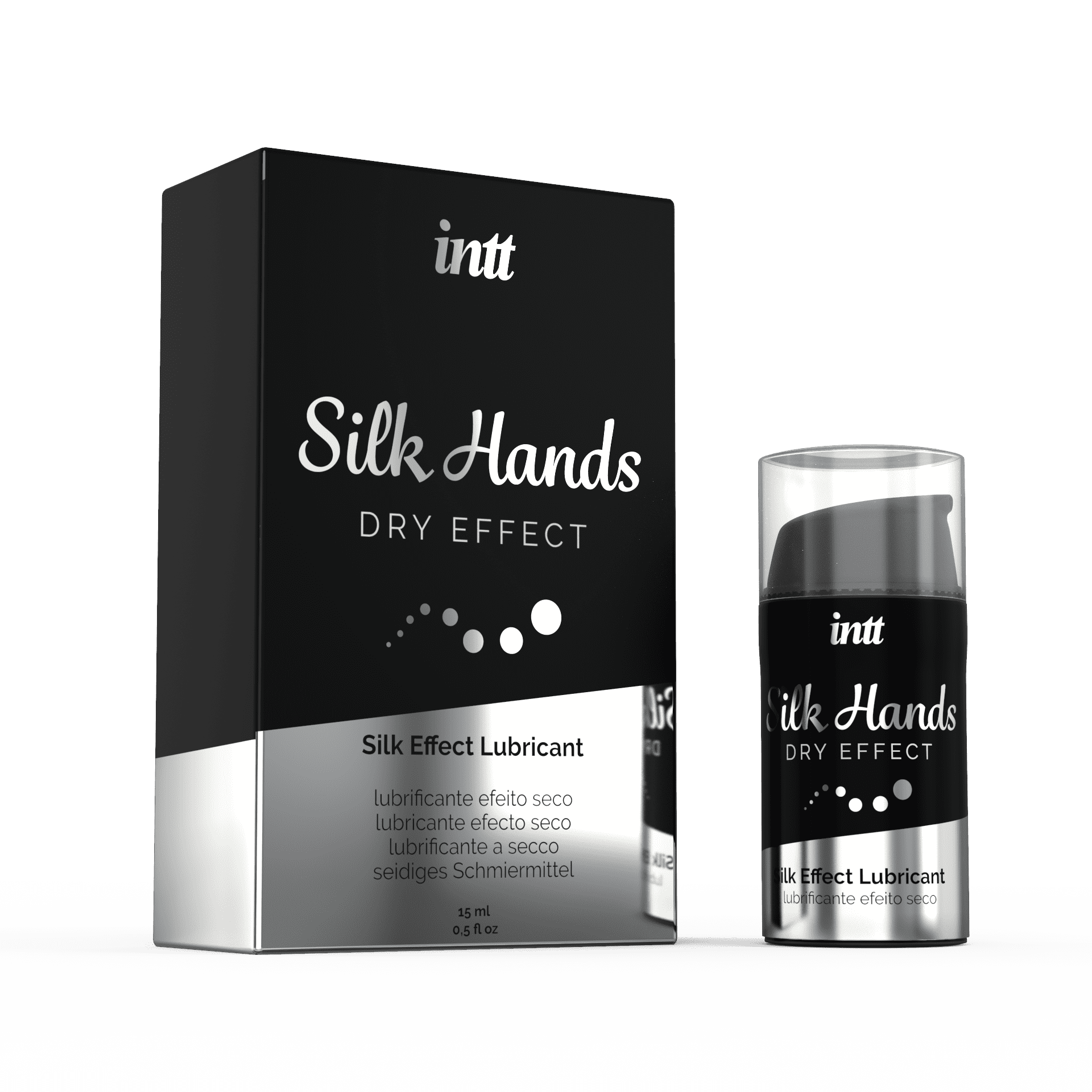 Silk hands Lubrifiant 100 % silicone premium · INTT Cosmétiques