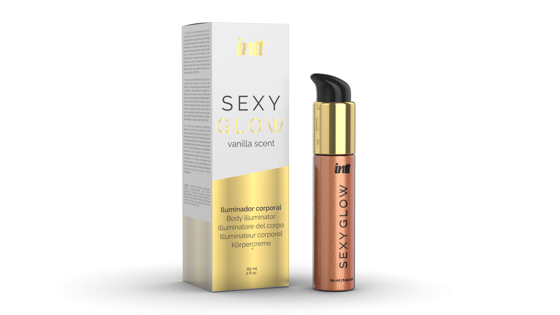 Sexy glow Crème illuminatrice pour le corps · INTT Cosmétiques