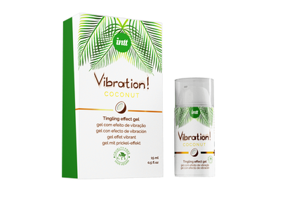Vegan Vibration Noix de coco ! Vibrateur liquide · INTT Cosmétiques