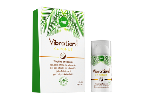 Vegan Vibration Noix de coco ! Vibrateur liquide · INTT Cosmétiques