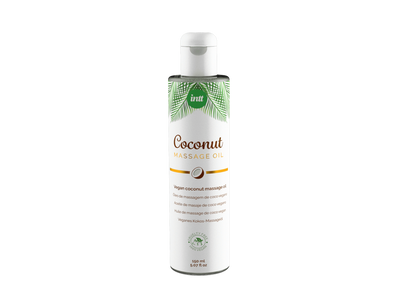 Vegan noix de coco massage oil huile de massage · INTT Cosmétiques