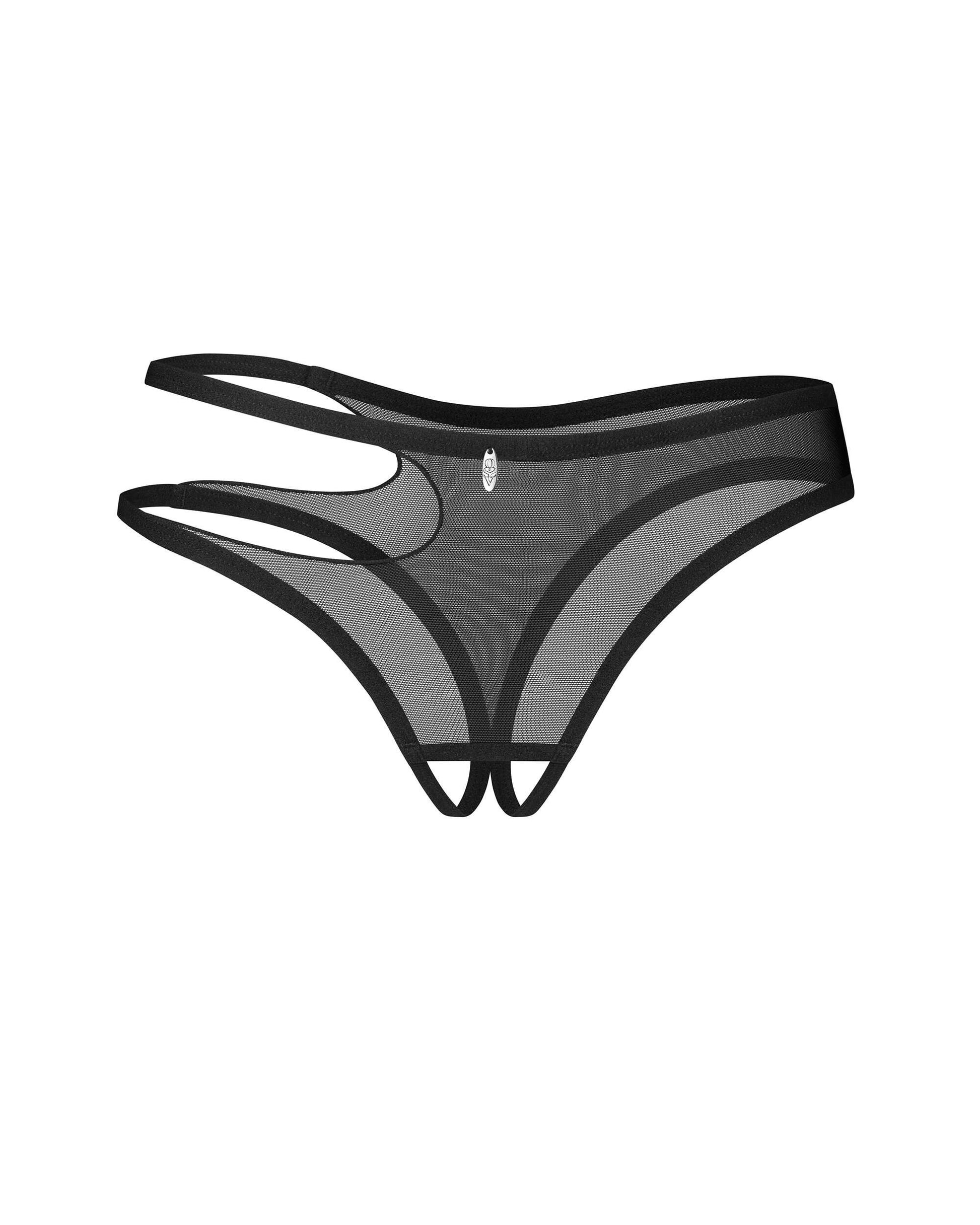 Saturis string ouvert noir · Obsessive · vue 4