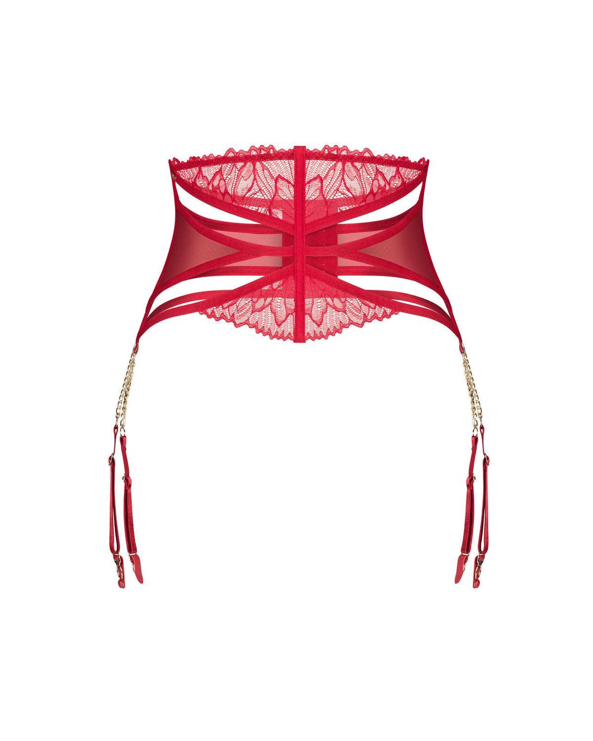 Matildea porte-jarretelles Rouge · Obsessive · vue 5