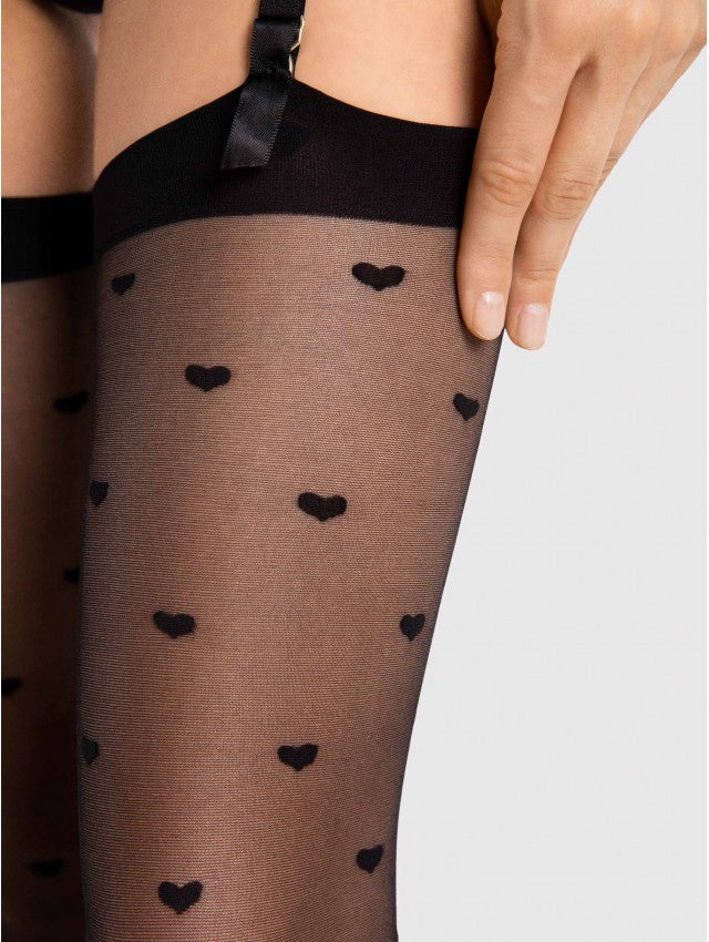 Love booster Bas 15 DEN Noir · Fiore · vue 3