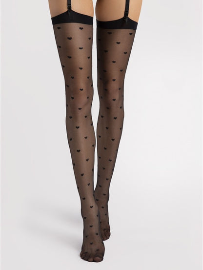 Love booster Bas 15 DEN Noir · Fiore · vue 4