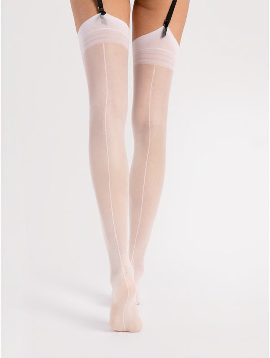 Marlena Bas 20 DEN Blanc · Fiore
