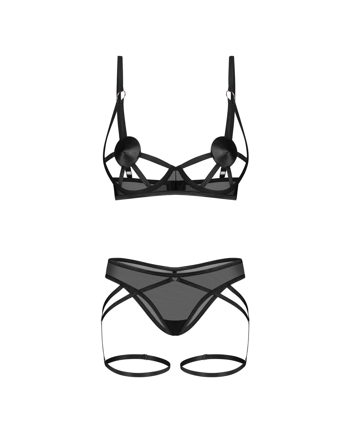 Euridia ensemble 2 pièces Noir · Obsessive · vue 4