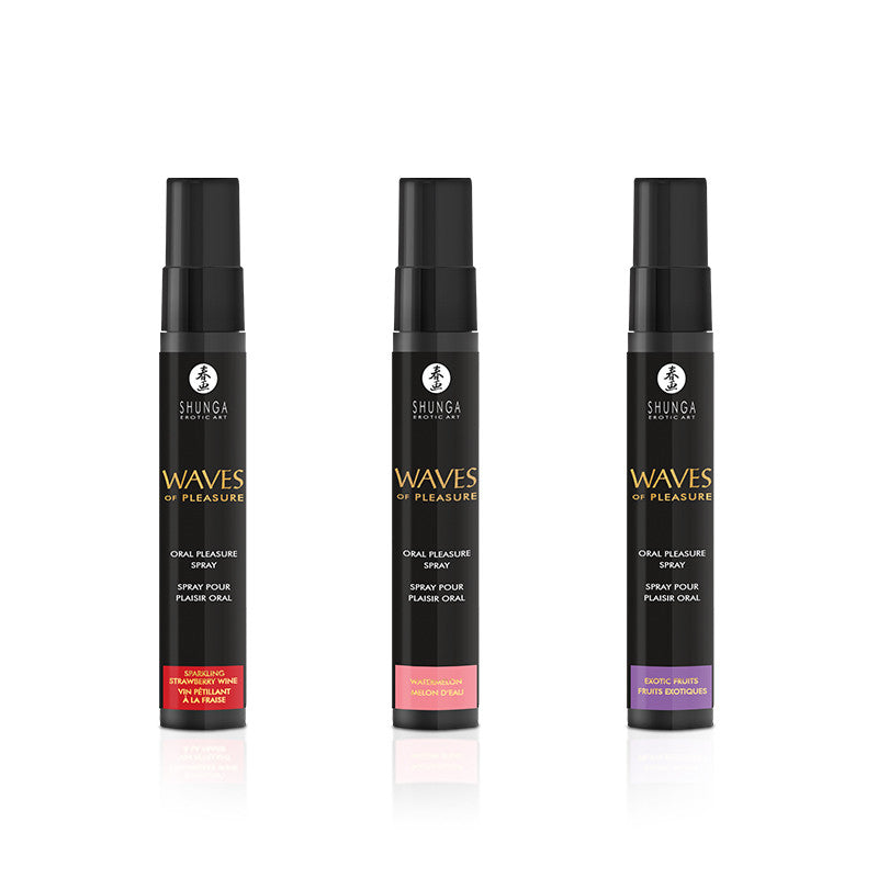 Spray pour plaisir oral fruits exotiques Waves of Pleasure Shunga