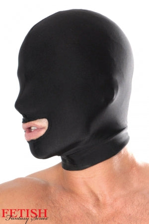 Cagoule spandex bouche ouverte · Fetish Fantasy Series