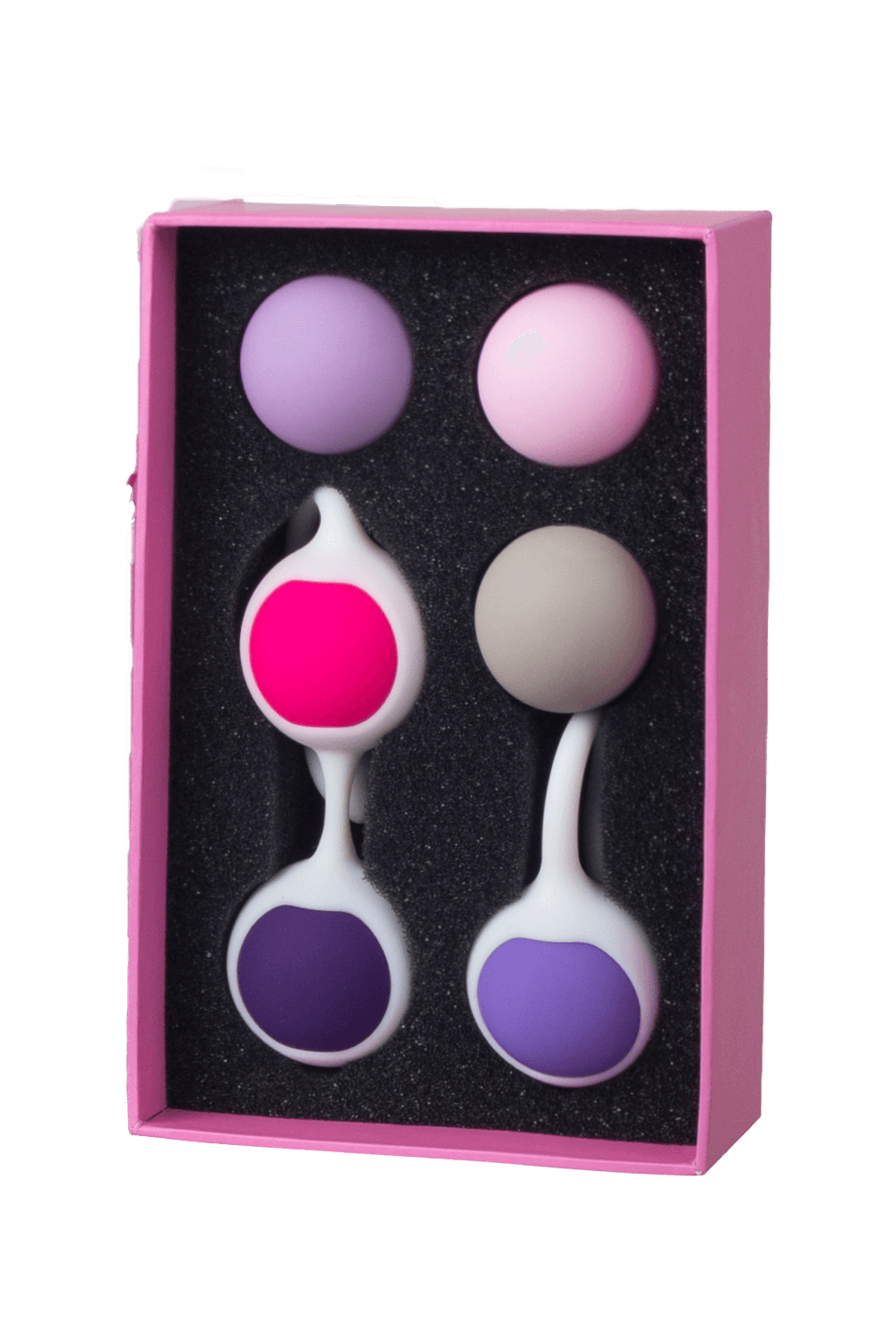 Boules de Geisha progressives en silicone Perla Cœur Ardent