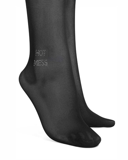 Norless MESS Collants ouverts noir · Obsessive · vue 2