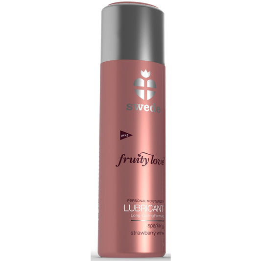 Lubrifiant Vin pétillant à la Fraise 100 ml · Swede