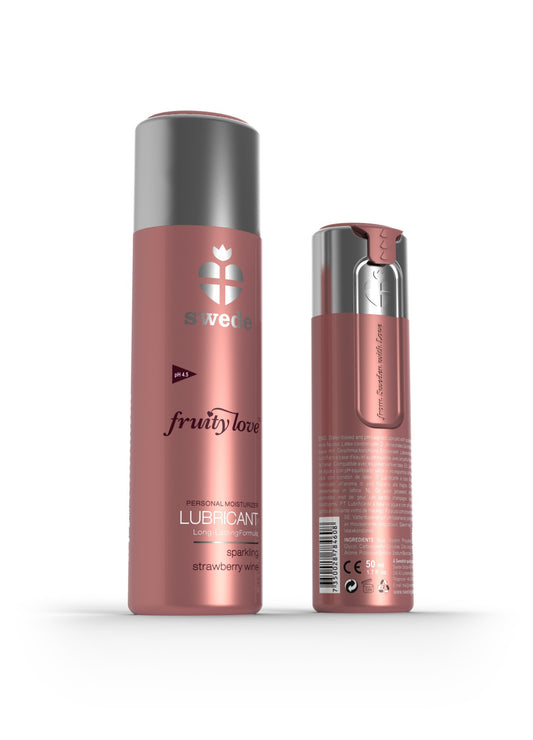 Lubrifiant Vin pétillant à la Fraise 100 ml · Swede · vue 2
