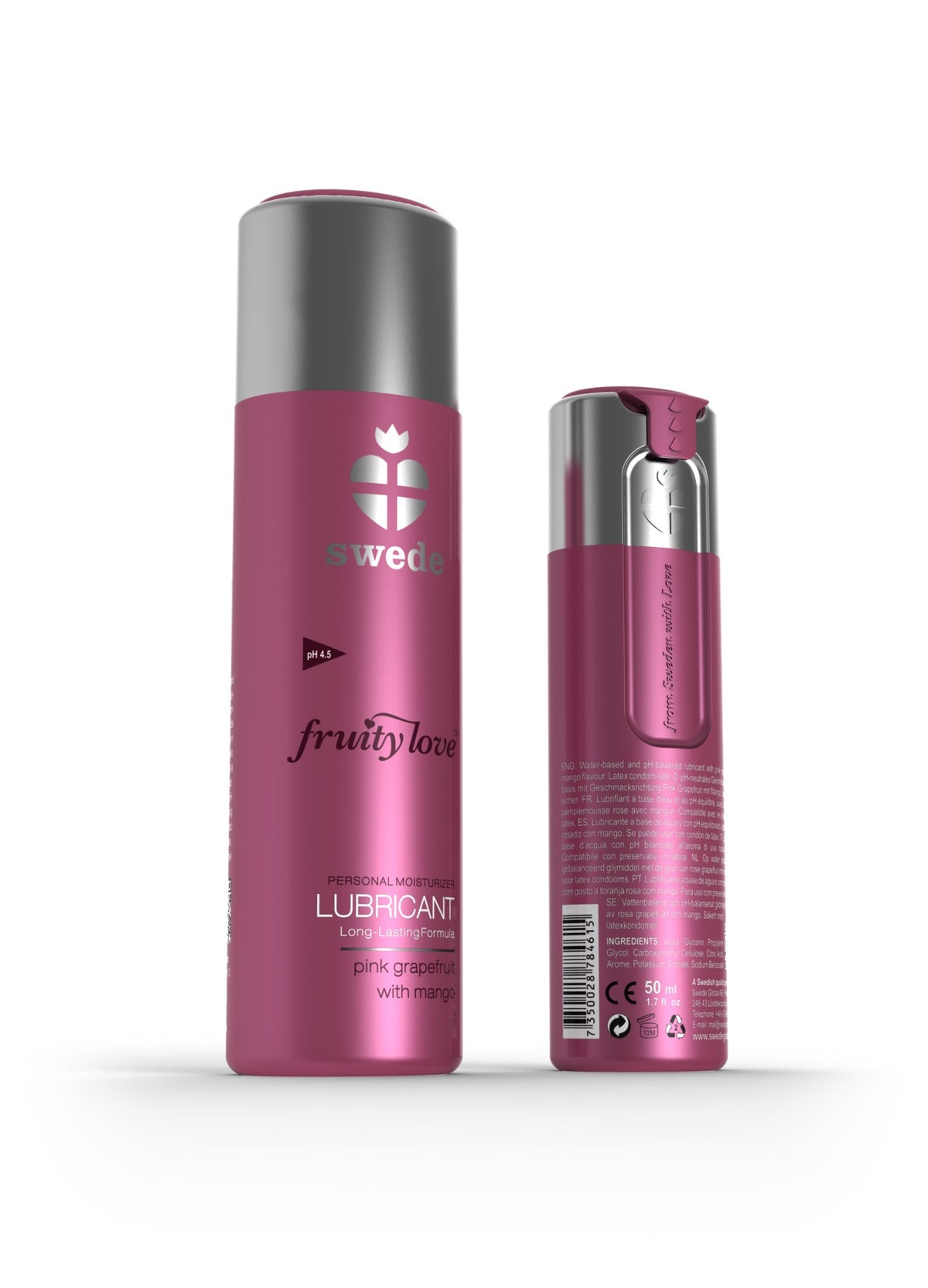 Lubrifiant Pamplemousse rose Mangue 50 ml · Swede · vue 2