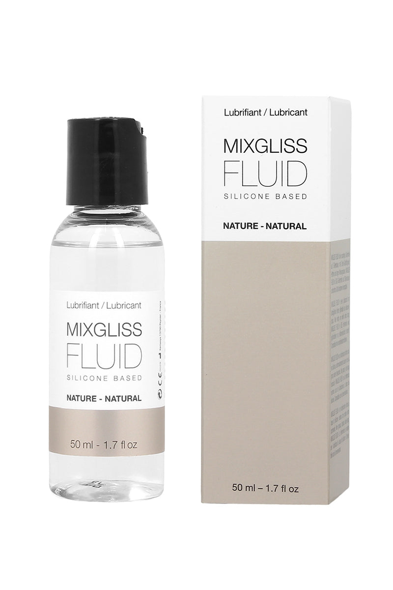 Lubrifiant silicone 2 en 1 massage sans parfum Nature Mixgliss