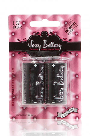 Piles alcalines LR14 Xtra Endurance lot de 2 Sexy Battery