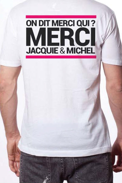 T-shirt visuel n°6 en coton Jacquie et Michel vue de dos